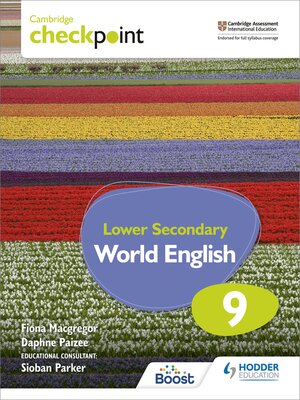 cover image of Cambridge Checkpoint Lower Secondary World English Student's Book 9